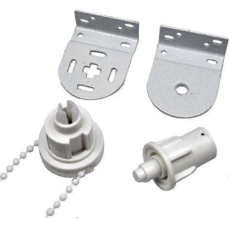 Filiyano – Kit de réparation pour store enrouleur, comprenant un mécanisme de store de 32 mm, une chaînette et un support métallique, charge maximale