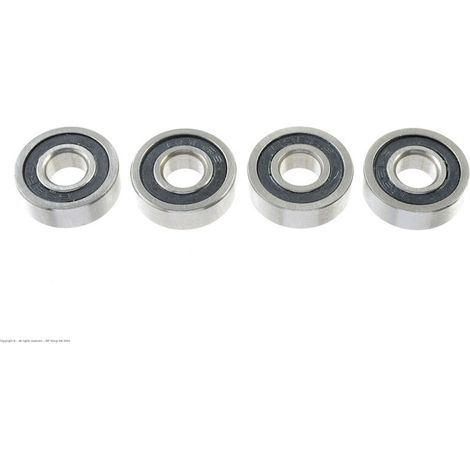 Revtec - Ball Bearing - Chrome Steel - ABEC 3 - Rubber Shielded - 5X13X4 - 695-2RS - 4 pcs