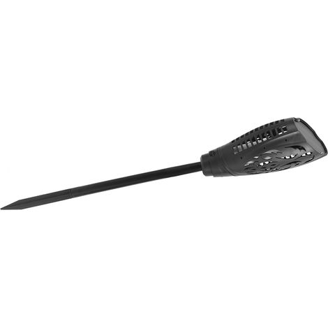 Lampe torche solaire LED étanche à flamme extérieure pour l'éclairage de jardin et de pelouse (1/5)