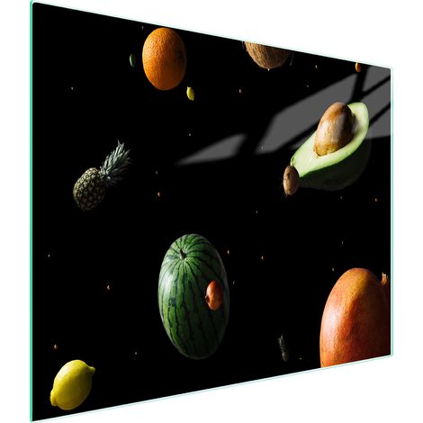 Glasschneidebrett 52x30 Obst