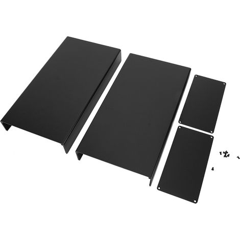 Boîtier de jonction PCB en aluminium, accessoire électrique, noir sable, dissipation thermique pour GPRS (1/5)