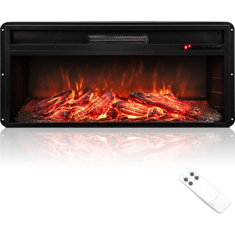 86 cm Electric Fireplace 5000 BTU Recessed Fireplace Insert (1/5)