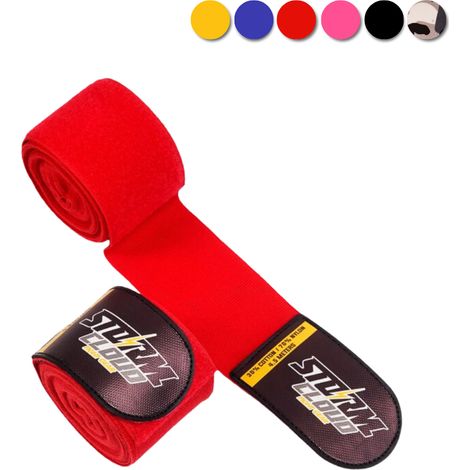Vendas de boxeo premium StormCloud HWX-R rojas de 4,5 m (1/5)