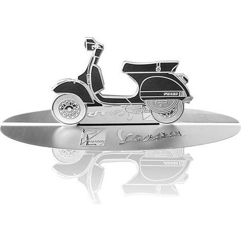 Modellino Sagoma Incisa Piaggio Vespa 125 in Acciaio Inox (1/5)