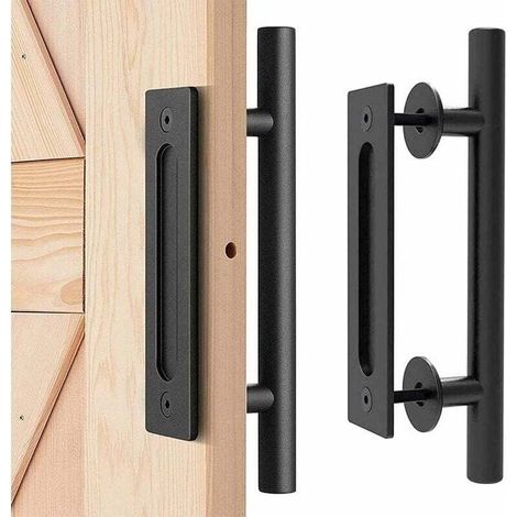 Poignée de Porte de Grange, Poignée de Porte Coulissante, Poignée de Porte de Grange Robuste, Tirez la Poignée pour Le Garage, Poignée de Traction de Porte, Coulissante Poignee de Porte, pour P (1/5)