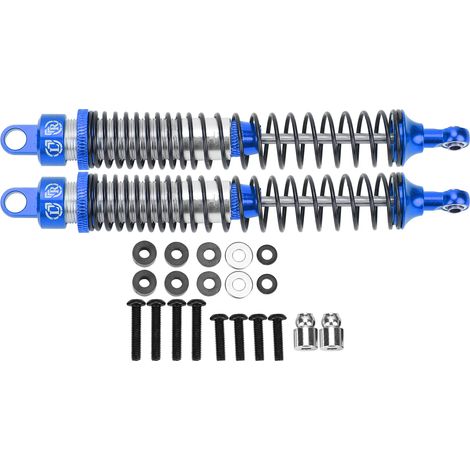 Amortisseur Rc - 130 mm - Aluminium - Pour Voiture Télécommandée 1/10 - Lot de 2 (1/5)