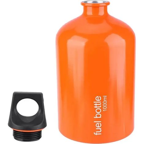 Bidon d'essence en aluminium pour kérosène, alcool, diesel, huile, réchaud de camping à combustion pour pique-nique en extérieur, 530/750/1000 ml, réchauds de cuisine portables (1/5)