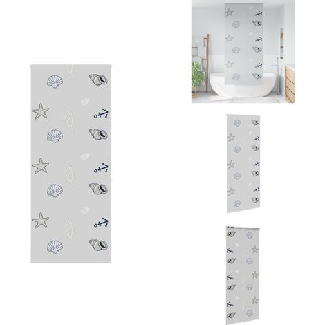 Store enrouleur de douche 110x240 cm largeur du tissu 106 cm - Store Enrouleur De Douche - Stores Enrouleurs De Douche - Store De Douche - Rideau De Douche Enroulable (1/5)