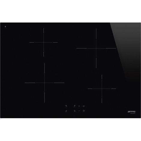Smeg – Plaque à induction 75 cm – 4 zones de cuisson – SI2741D – Commande tactile LED – Puissance 7200 W