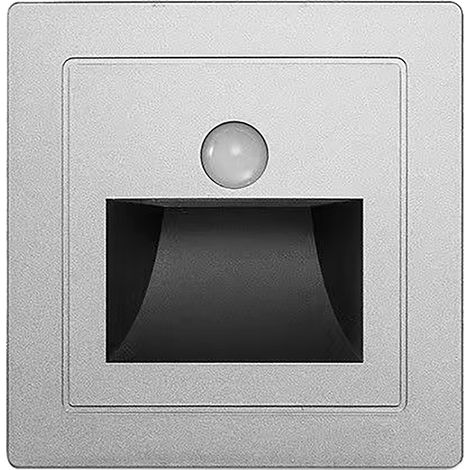 Ortviai Applique LED Solaire avec Détecteur de Mouvement pour Marches d'Escalier – Blanc, 3000 K, ABS (1/5)