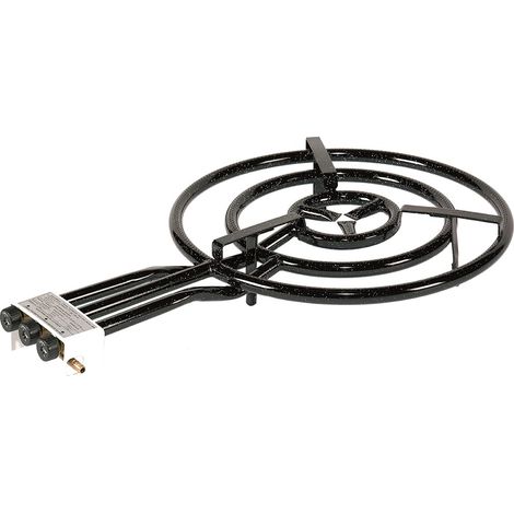 Quemador de gas butano/propano ø70cm 3 fuegos