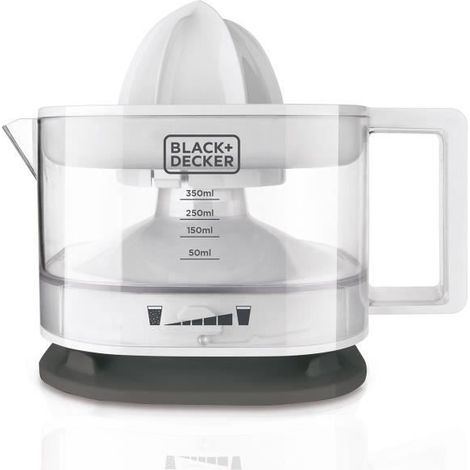 Black & Decker BXCJ25E Exprimidor Transparente 350 ml