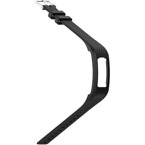 Bracelet de montre en silicone, compatible avec Garmin vivofit / Vivofit2 (noir, taille L)-26.551.6cm-Black