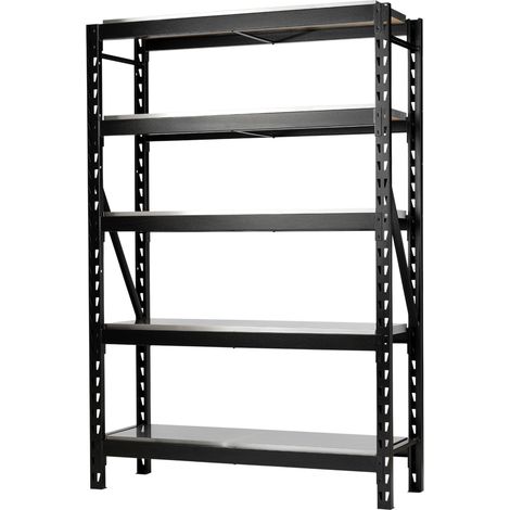Draper 32490 BUNKER 22 Piece Modular 5 Tier Racking with Stainless Steel Shelving, 1500mm (1/2)