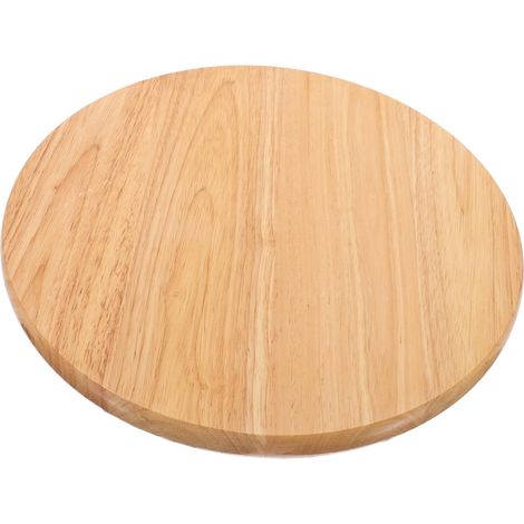 Tabouret de Remplacement Rond en Bois Massif Siège de Tabouret de Bar Facile à Installer Surface Lisse Adapté à la Maison Bar Diamètre 29,5 Cm (1/5)