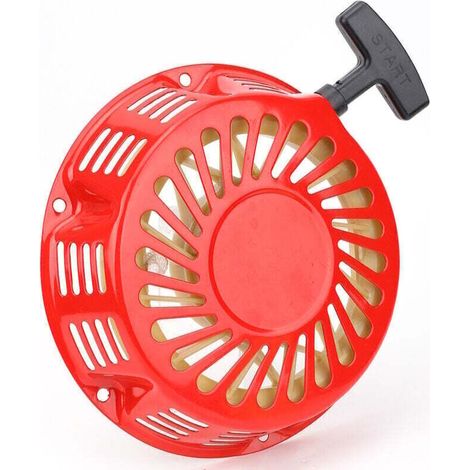6.5KW Démarreur à Tirette à Recul Remplacement pour GX390 GX340 GX610 188F Assemblage Rouge (1/4)