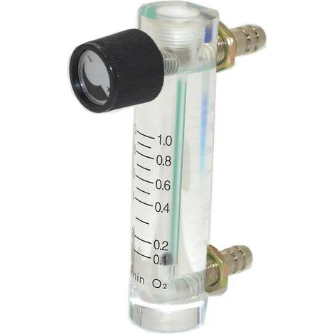 Débitmètre d'oxygène avec vanne de régulation 0,1-1 LPM, 0,1 MPa - Mesure précise du débit de gaz SZRH AD 2403 (1/5)