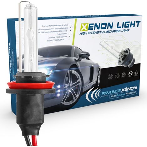 Ampoule Rechange H8 6000K 25W métallique xénon hid de rechange (1/3)