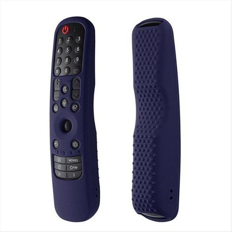 Coque de Protection Antichoc en Silicone pour Télécommande LG Smart TV An MR21 MR22, Bleu Nuit