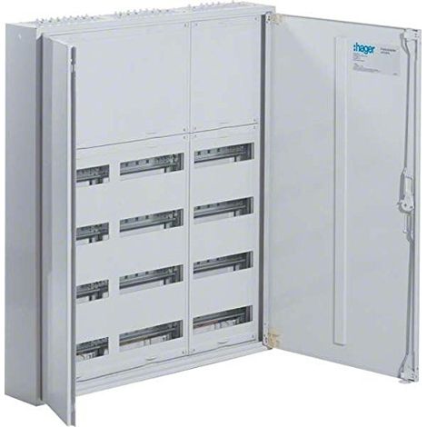 Tableau électrique Hager fwb62n 96 compartiments 8 rangées