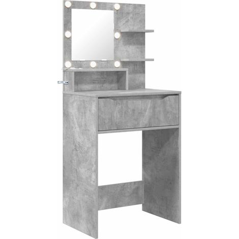 Maison Exclusive - Tavoli da Trucco per Camera da Letto Grigio cemento (1/5)