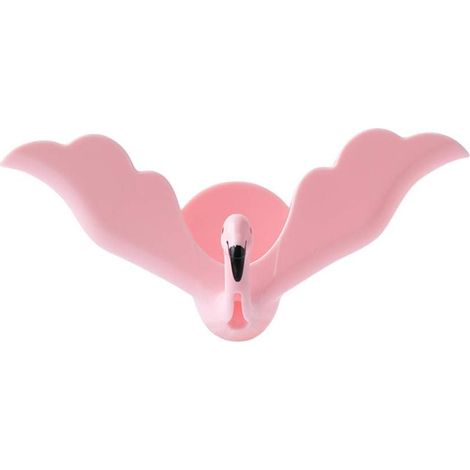 Boite A Savon Murale - Porte-Savon Flamant Rose - Rangement Auto-Adhesif Sans Perçage - Pour Salle De Bain Cuisine - 1 Piece (1/5)