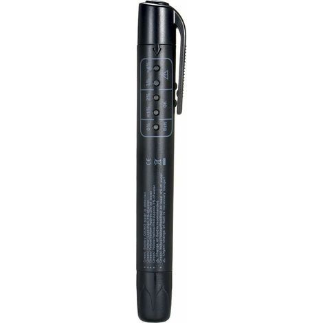 Bremsflüssigkeitstester-Stift, automatischer Bremsölfeuchteanalysator mit 5 LED-Anzeigen für DOT3, DOT4, DOT5 (1/4)