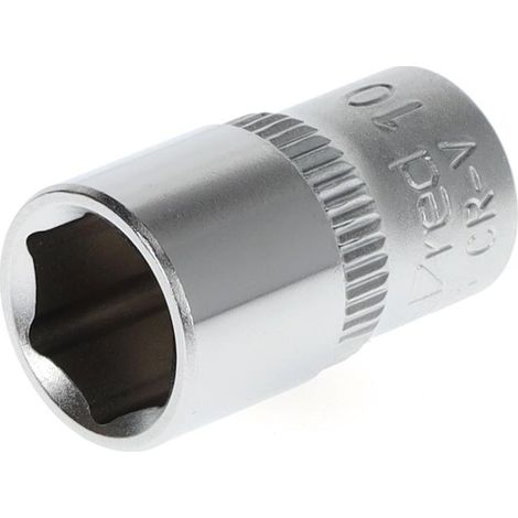 R41001003 Vaso para llave de vaso 1/4" hexagonal 10 mm longitud 25 mm (1/4)