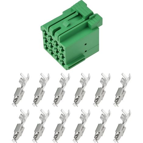 Automotive 1-967622 12-pin heating system connector compatible with Eberspacher Thermo Top (1/5)
