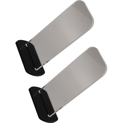 Support acrylique pour gants de boxe, 2 pièces, présentoir vertical noir, porte-gants transparent (1/5)