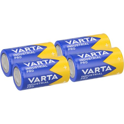 4x Varta 4014 Industrial Baby C Batterie lose (1/5)
