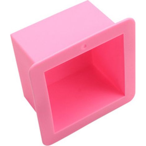 Lot de 2 moules en silicone de 500 ml pour savon artisanal, toasts et pain (forme carrée).