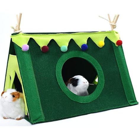 Cachette douillette en polaire pour petits animaux (1/5)