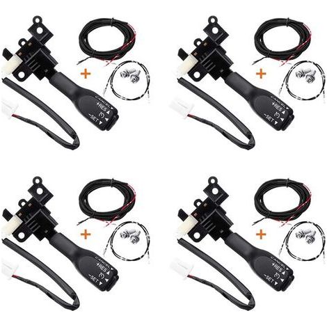 Quatre interrupteurs de commande automobile et faisceaux de câbles adaptés aux Camry, Prius, Land Rover RAV4 et Hilux (84632-34011) (1/4)