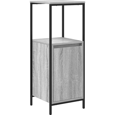 Maison Exclusive - Mobile da Bagno con Ripiani Grigio Sonoma 36x35x95 cm