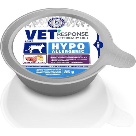 VET RESPONSE Hypoallergenic wiep. dla kota 85g (1/4)