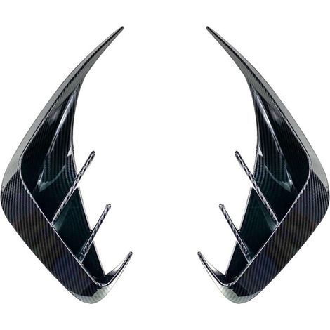 Garniture Couvercle Sortie Air Latéral Becquet Lèvre Pare-Chocs Arrière BMW Série 3 320I 325I 330I (1/4)