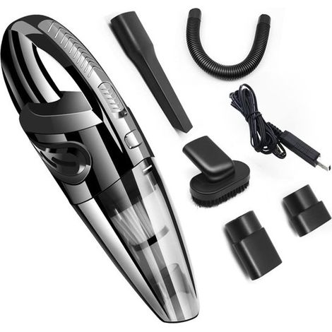 Staubsauger Autostaubsauger Handstaubsauger kabellos schnell aufladbar tragbar geeignet für die Trocken und Nassreinigung in Haus Küche und Auto (1/5)