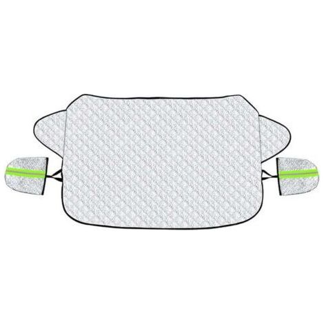 FENOPLASTICACouverture Pare Brise Voiture Protection Pare Brise Hiver Protege Pare Brise Magnétique Universelle Couverture Repliable pour Bache Voiture Anti Givre Neige UV Poussière Pluie (147x100cm) (1/5)