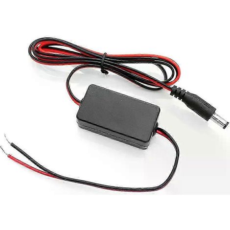 12V DC Gleichrichter für Rückfahrkamera im Auto, Relais, Kondensator, Filter, Stecker, passend für Rückfahrkamera-Filter – JXLGV (1/5)