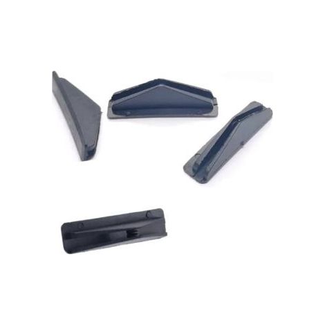 Guide Lève-vitre compatible Peugeot 306 et Citroën Saxo, Kit de 4 Pièces, Compatible