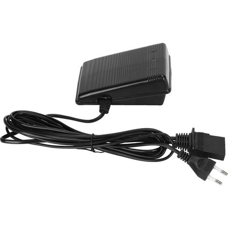 Sewing Machine Foot Pedal Controller Multifunctional 3‑Hole Power Cord for SINGEREU Plug 220V (1/5)