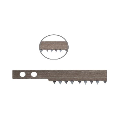 Diamwood 5 Lames de Scie à Archet L. 605 x Ht. 20 mm x ép. 0,67 mm - Denture Isocèle Spéciale Bois Sec - Outil Professionnel pour Découpe Précise des Bois Secs et Résineux (1/4)