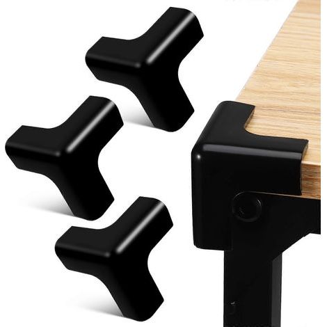 Corner protectors for furniture edges (tables, cabinets, beds), easy installation, impact protection (1/5)