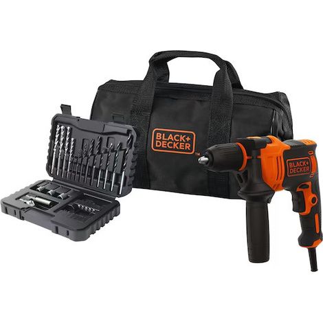 Schlagbohrmaschine BEH710SA32 710W mit Tasche und 32 Zubehör (1/5)