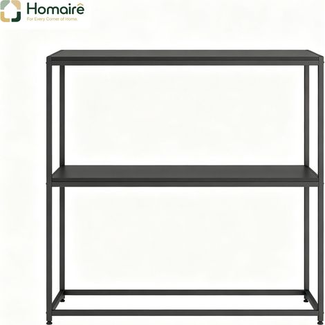 Aufbewahrungseinheit mit Schubladen, schwarz, in Holzdekor 100 x 30 x 87 cm HOMAIRE (1/5)