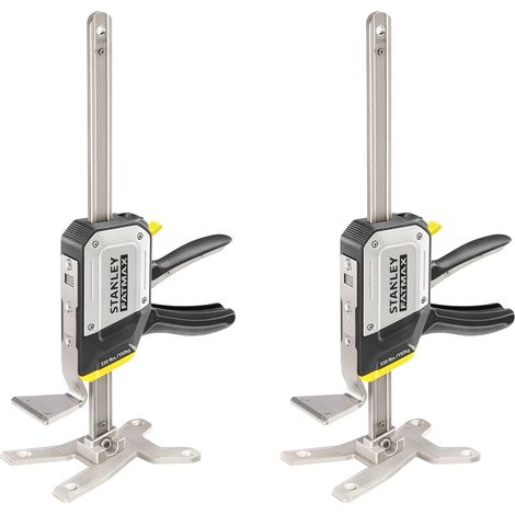STANLEY Juego de 2 elevadores exprés Tradelift 150 kg, herramienta de elevación a 1 mano FMHT83550-1