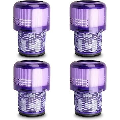4 Pack Filtre pour Dyson V11 SV14 V15 SV22,Lavables Filtres de Remplacement pour Aspirateur Dyson V11 SV14 Absolute Extra Animal Remplacer Part DY-970013-02 (1/6)