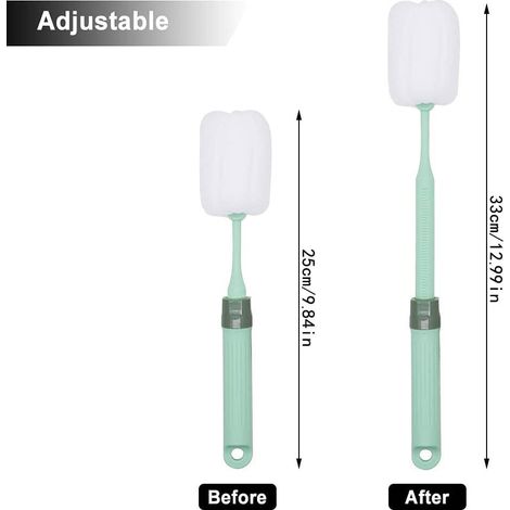 Ensemble de 3 goupillons (3 couleurs) avec poignées confortables, bott-AquaForge (1/4)