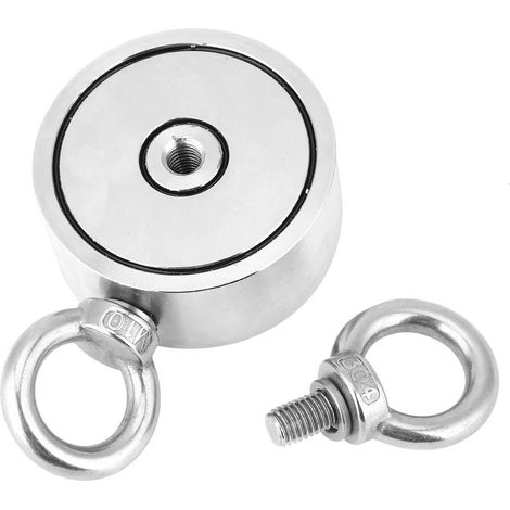 Anneau double face aimant de sauvetage super puissant pour pêche levage suspension LNM67-2 (1/5)